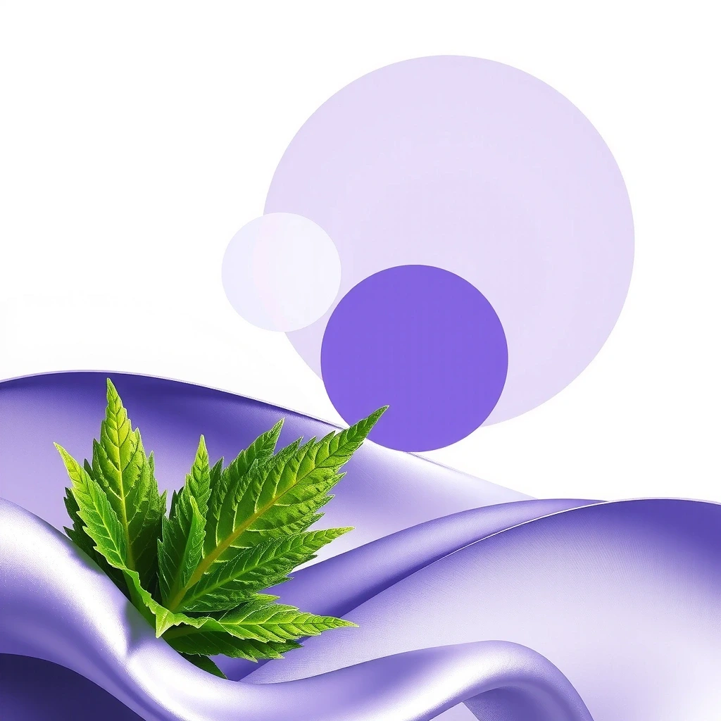 Abstrakcyjne formy lawendy